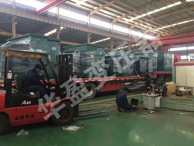 河源厢式变压器发货